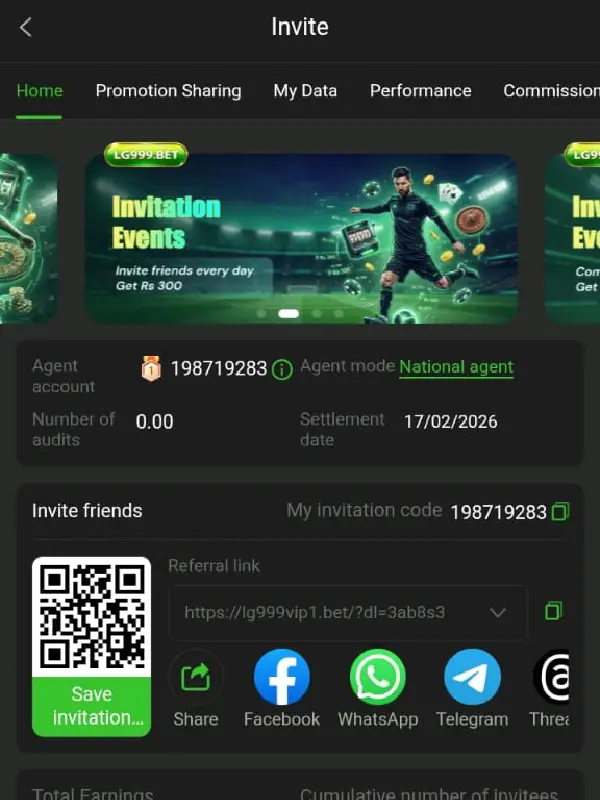 LG999 game dashboard showing casino tables and card games